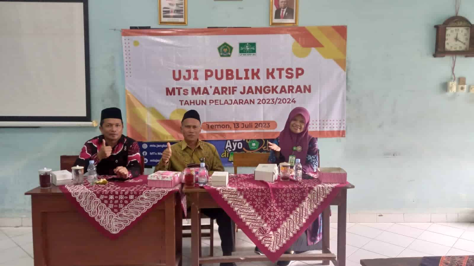 Mts Majang Jadi Madrasah Swasta Pertama Gelar Uji Publik Ktsp