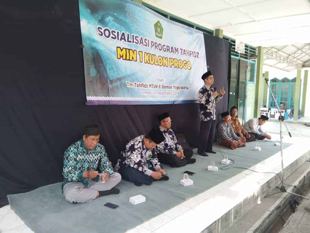 Sosialisasi program tahfidz di MIN 1 Kulon Progo