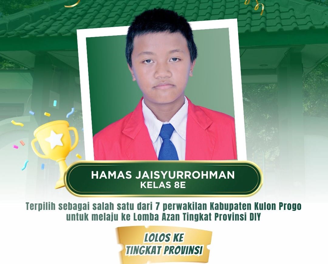 Berhasil Lolos Audisi, Siswa MTsN 1 Kulon Progo Melangkah ke Bintang Muazin DIY