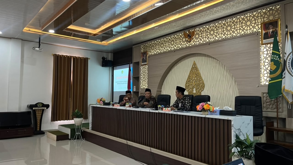 Optimalisasi Pelayanan dan Tata Kelola, Kemenag Kulon Progo Gelar Rakor PIC Wakaf KUA
